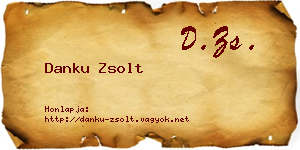 Danku Zsolt névjegykártya